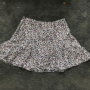 NWT SHEIN Floral Fit and Flare Skirt Size XL